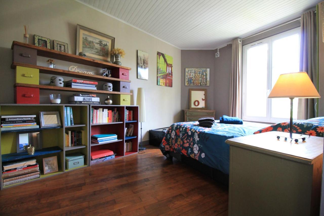 Disponible - Appartement Entier - Ligne H 15Mn Paris-Gare Du Nord, Parking Rue Gratuit, 4 Pers, Station De Train En Face Toutes Les 15Mn, Hippodrome, Cdfas, Universite, Borne Electrique, 1Er Etage Обон Екстериор снимка