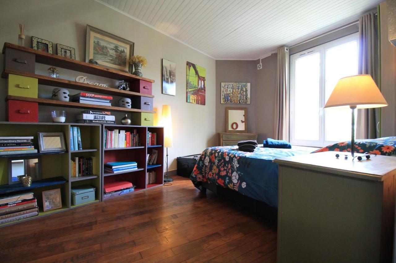 Disponible - Appartement Entier - Ligne H 15Mn Paris-Gare Du Nord, Parking Rue Gratuit, 4 Pers, Station De Train En Face Toutes Les 15Mn, Hippodrome, Cdfas, Universite, Borne Electrique, 1Er Etage Обон Екстериор снимка