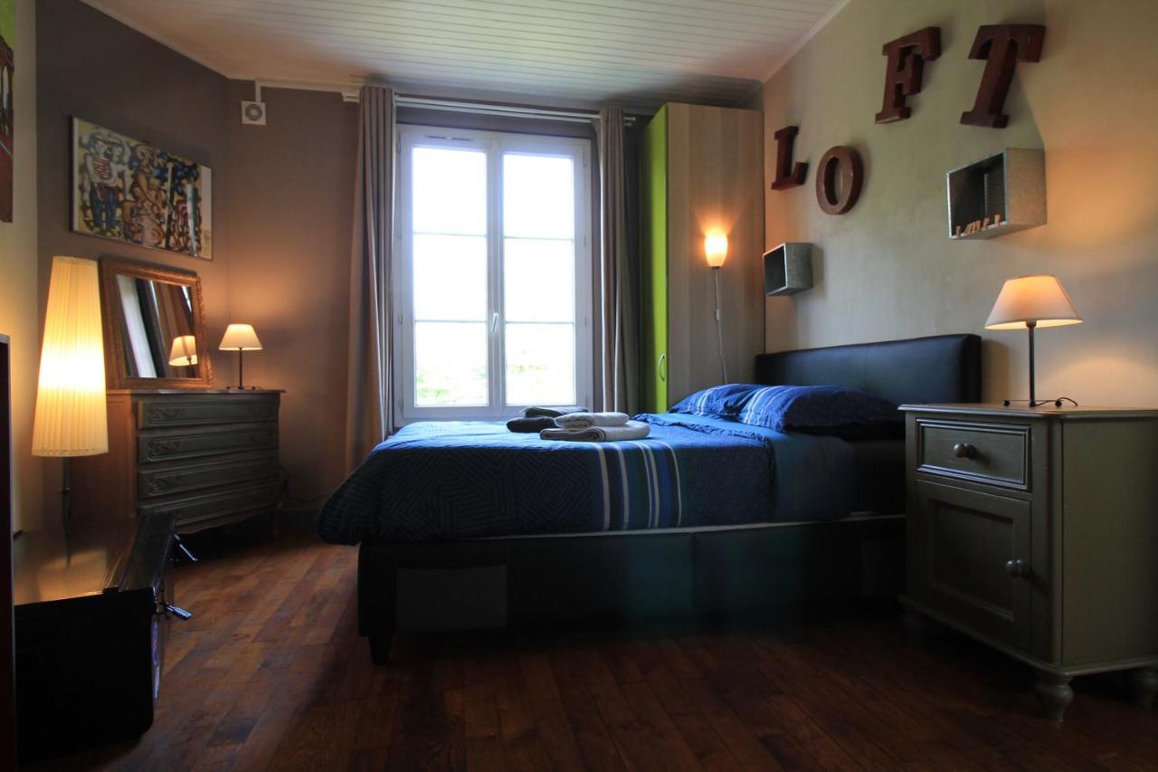 Disponible - Appartement Entier - Ligne H 15Mn Paris-Gare Du Nord, Parking Rue Gratuit, 4 Pers, Station De Train En Face Toutes Les 15Mn, Hippodrome, Cdfas, Universite, Borne Electrique, 1Er Etage Обон Екстериор снимка