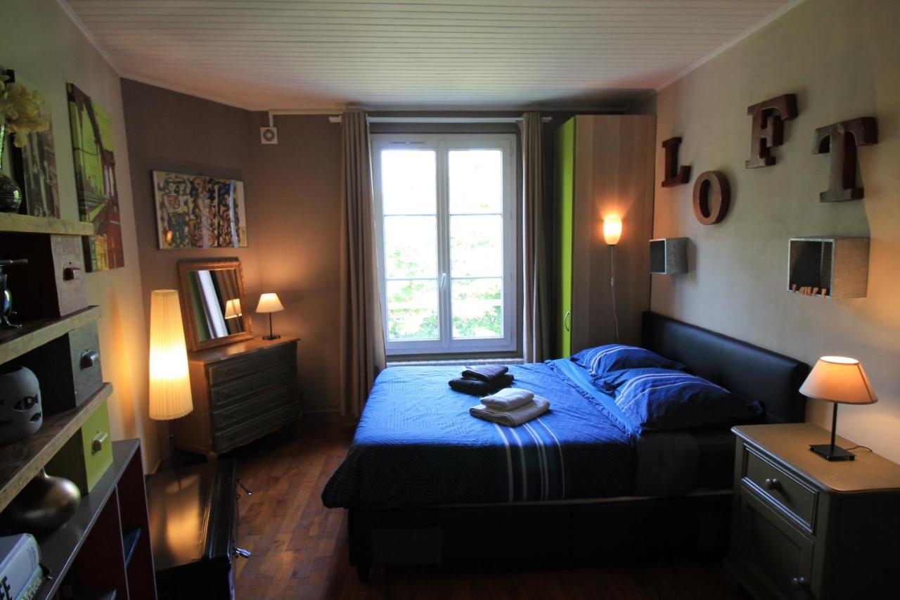Disponible - Appartement Entier - Ligne H 15Mn Paris-Gare Du Nord, Parking Rue Gratuit, 4 Pers, Station De Train En Face Toutes Les 15Mn, Hippodrome, Cdfas, Universite, Borne Electrique, 1Er Etage Обон Екстериор снимка